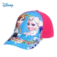 disney princess children hat snow white frozen kids boys girls baseball cap adjustable breathable sun hat casual hat 3 8 years