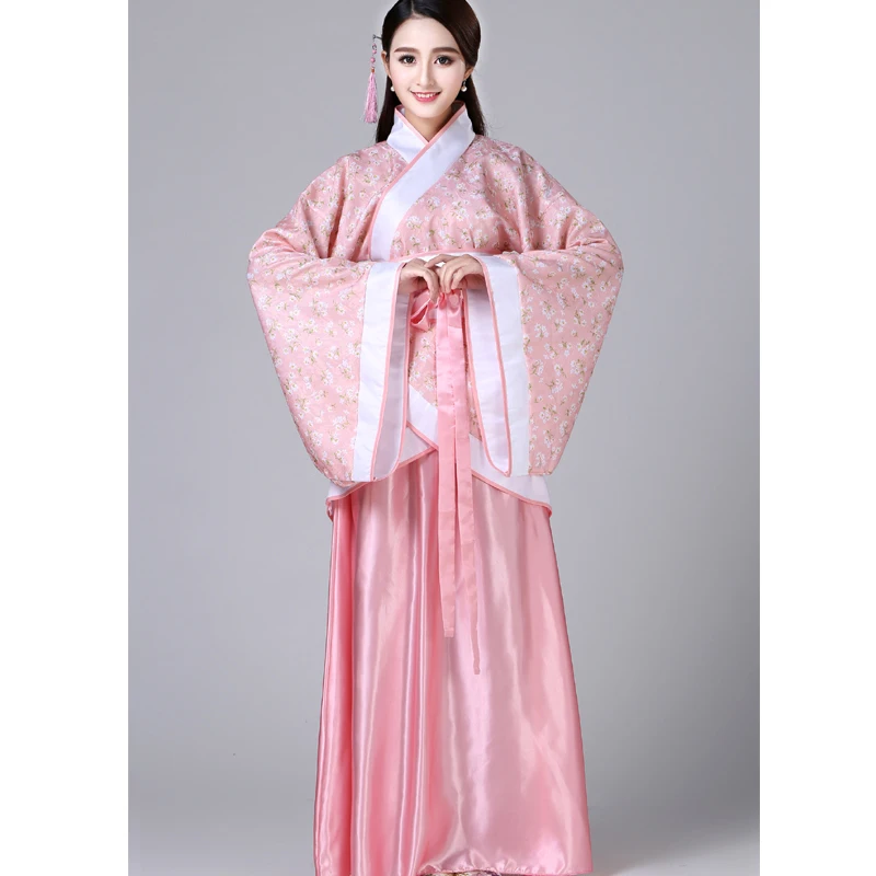 

Женское платье для танцев на сцене ханьфу, Женская юбка Hanfu для выступлений