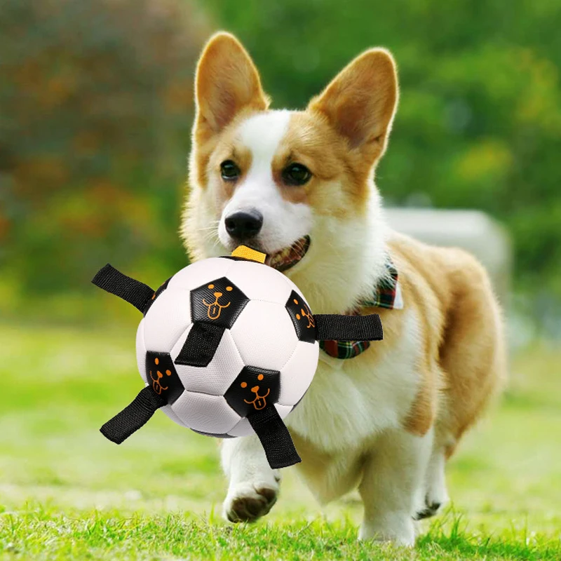 Cawayi Kennel High Flexibility Spherical Toy for Dogs Outdoor Training Interactive Rope Football Toys Nibble Balls D2304 | Дом и сад