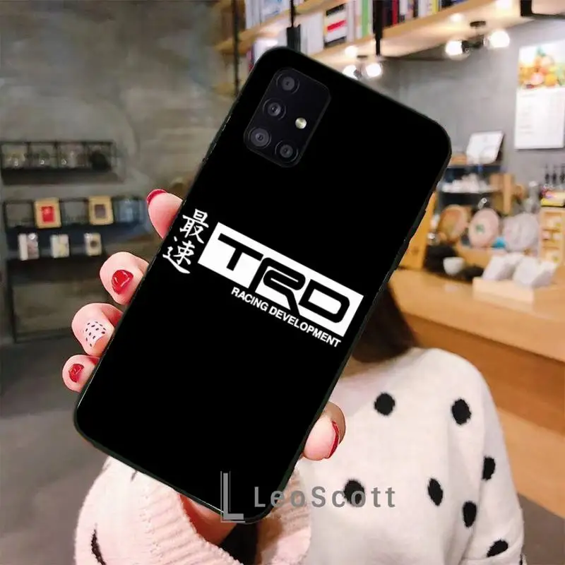 

Car TRD Phone Case For Samsung A50 A51 A71 A20E A20S S10 S20 S21 S30 Plus ultra 5G M11