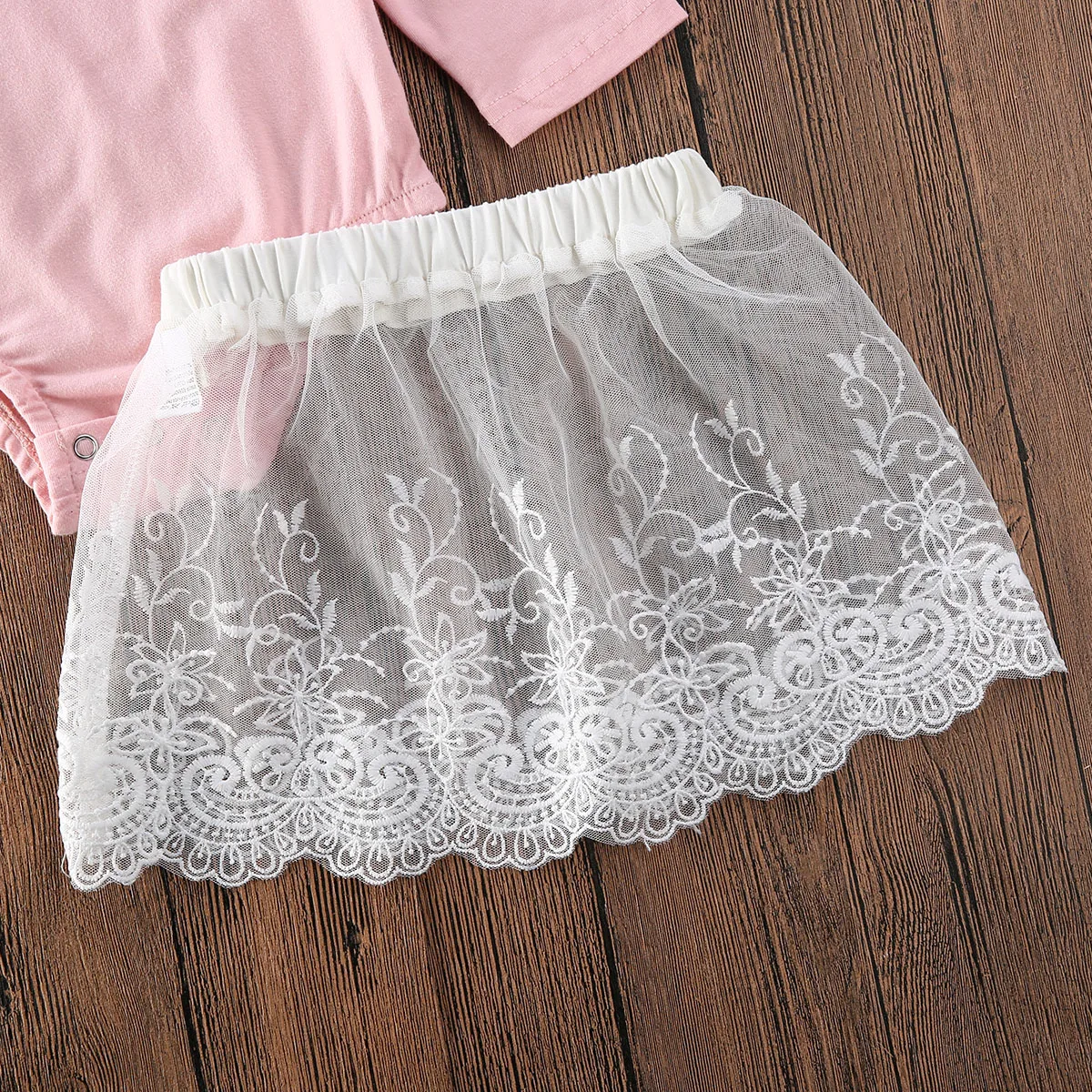 Pudcoco/комбинезон для новорожденных девочек Розовый хлопковый топ с длинными