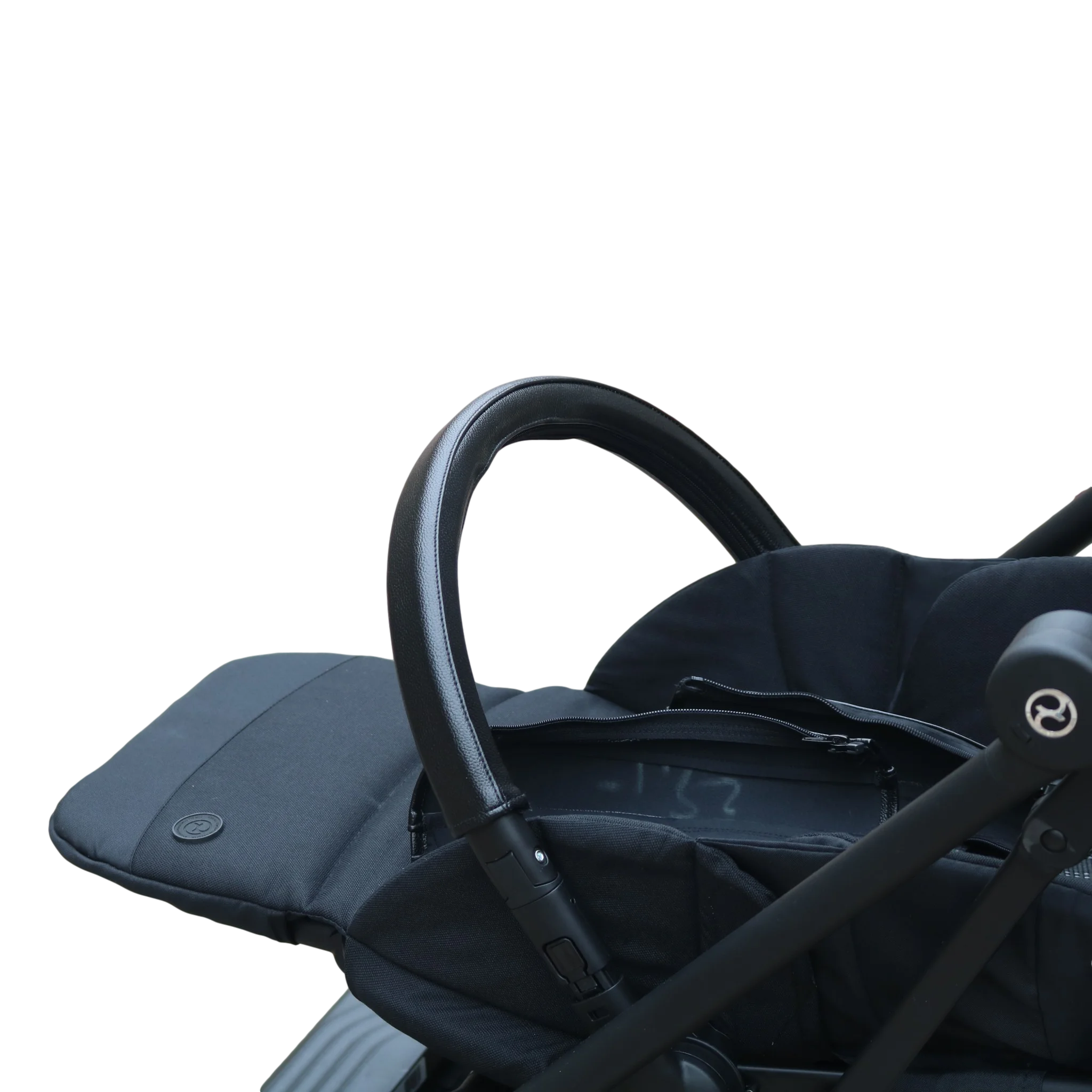 Фото Чехол-подлокотник из искусственной кожи для Cybex Eezy S Twist 2 / Eezy S Twist + 2, чехол для коляски, аксессуары для коляски №4