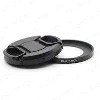 rn rx100v 52mm filter adapter lens ring lens cap set for sony rx100 mark va mark v mark iv mark iii mark ii ll1618