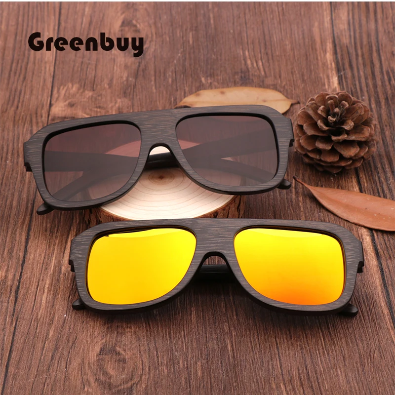 

Environmentally friendly and classic bamboo and wood sunglasses: men and women sunglasses travel essential bamboo sunglasses