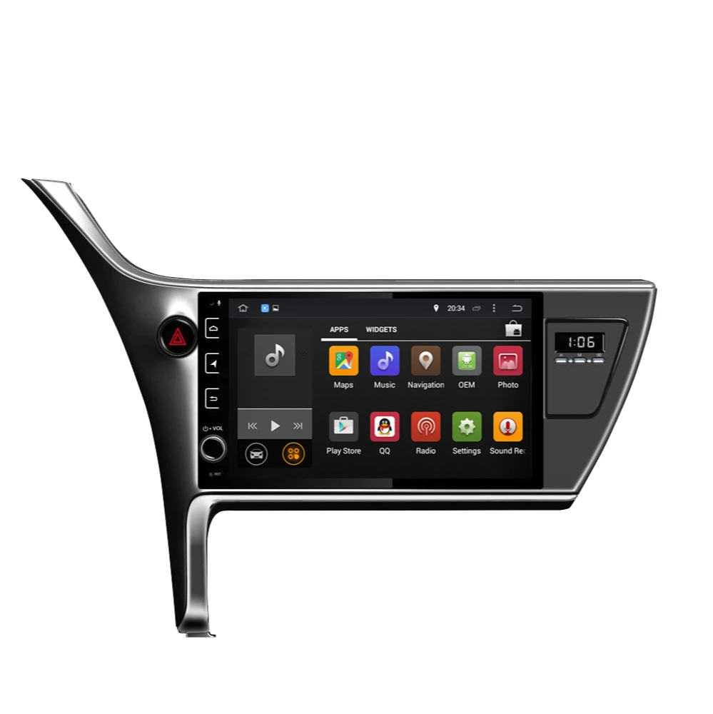 8 Core RAM 4GB Android 10.0 Car GPS Navigation For TOYOTA COROLLA 2017- Auto Radio Stereo Multimedia Player | Автомобили и