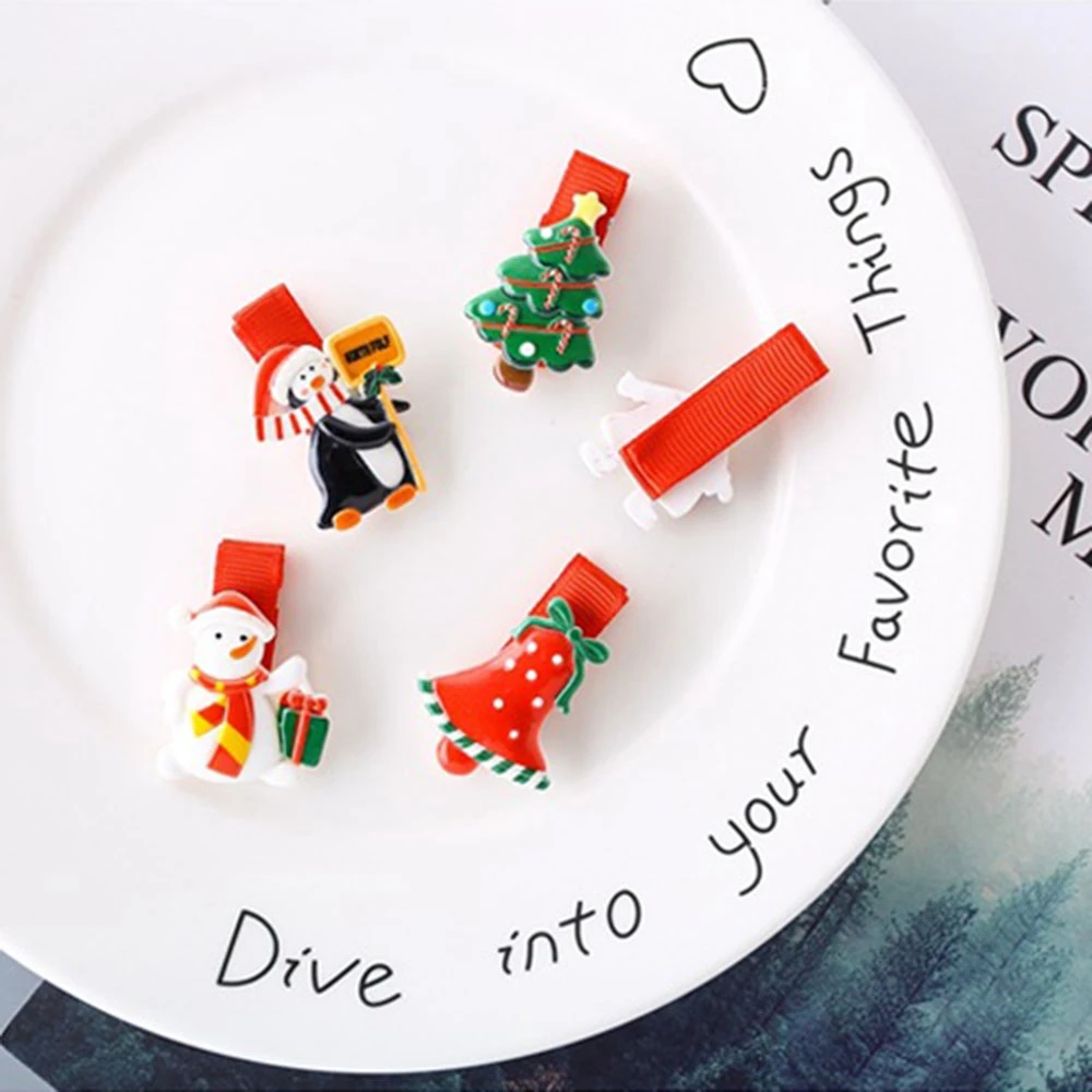 Женские заколки для волос в рождественском стиле цвет ассортименте| |