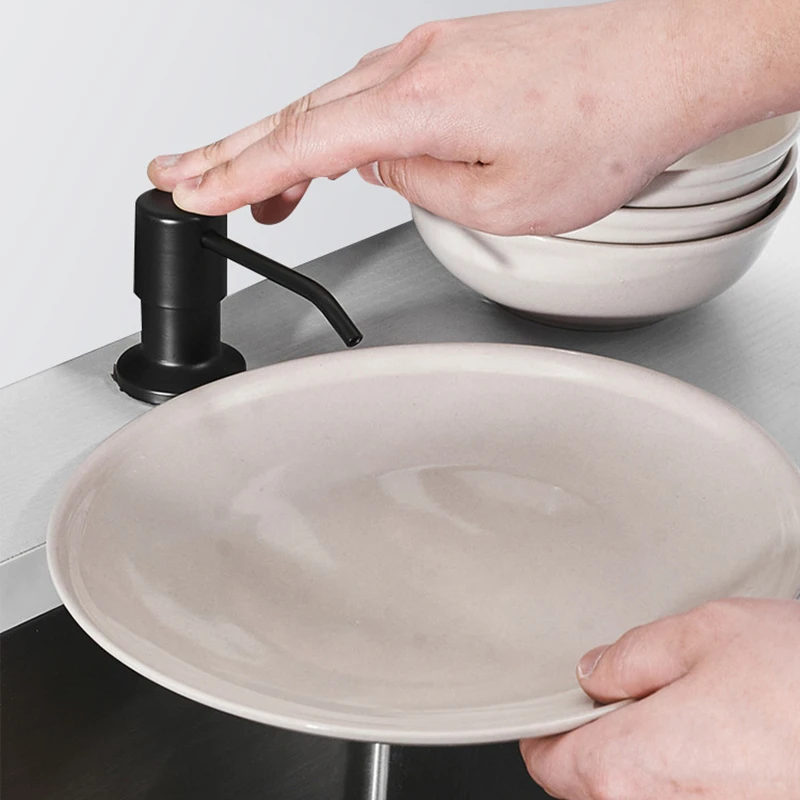 Дозатор для мыла с креплением на раковину из АБС-пластика | Обустройство дома