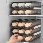Ящик для хранения яиц в холодильнике, ящик для яиц, стеллаж для хранения, подставка, контейнер, освежающий кухонный бытовой Органайзер, чехол