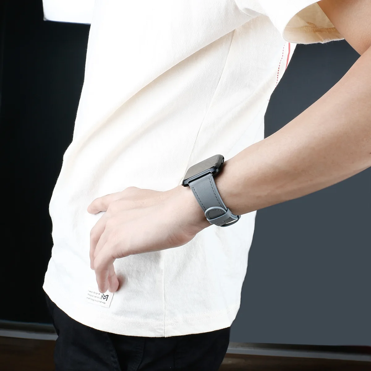 Сменный кожаный браслет премиум класса для Fitbit Versa/versa 2 Смарт-часы браслет ремешок