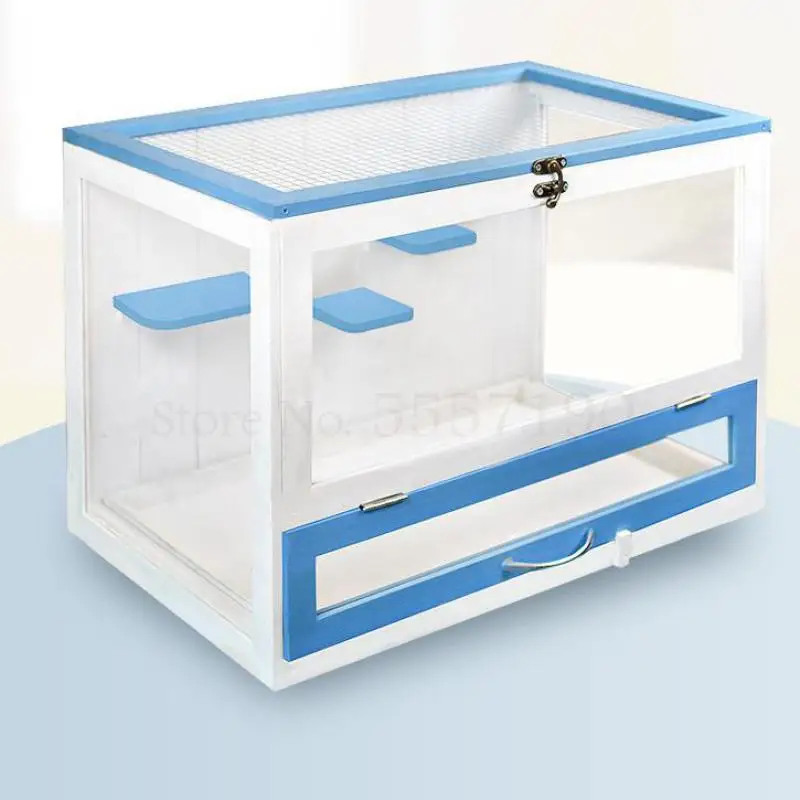 Маленькая клетка для хомяка Мой сосед Тоторо шкаф Клетка ящик большая вилла