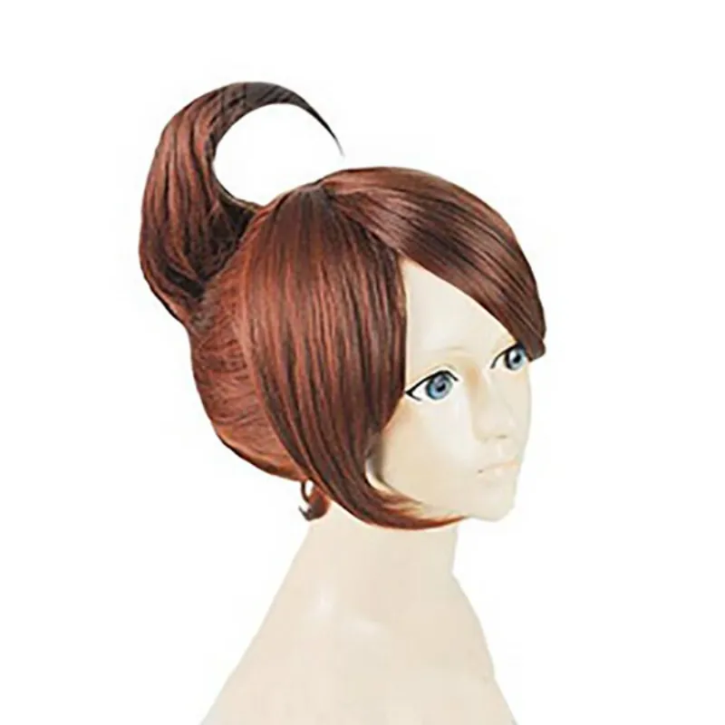 Full Set Dangan Ronpa Danganronpa Cosplay Aoi Asahina Uniform Wigs For Women Girls Anime Halloween Party Role Playing C103M22 |