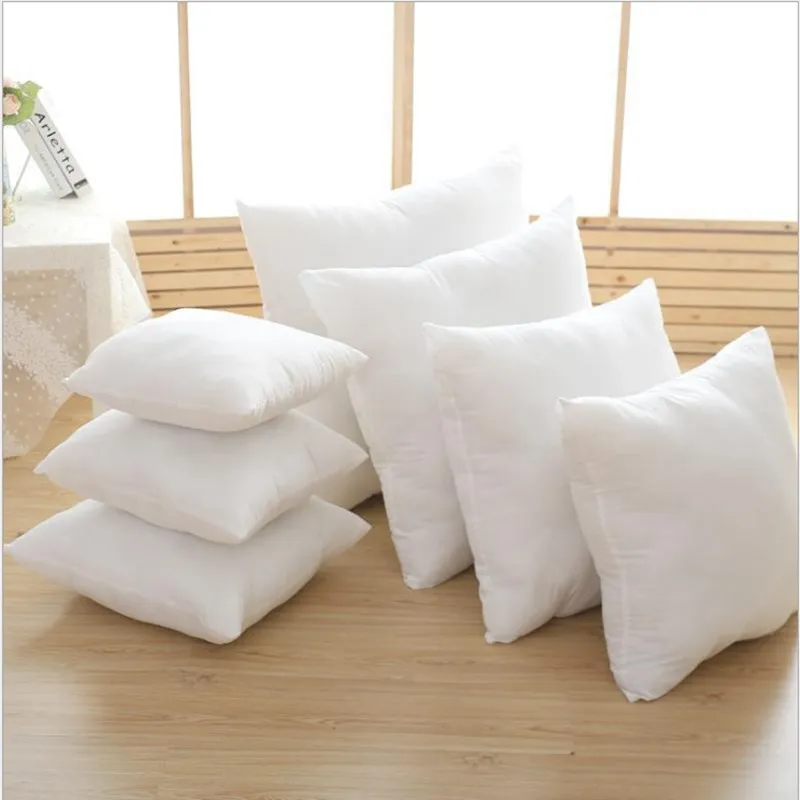 Pillow Cushion Insert Cushion Core 14/16/18/20/22/24 Inch Home Cushion Inner Filling Cotton-padded Pillow Core for Sofa Car Soft