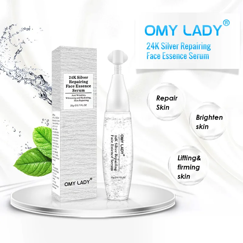 OMYLADY 24K Серебряная коллагеновая сыворотка отбеливающая против морщин