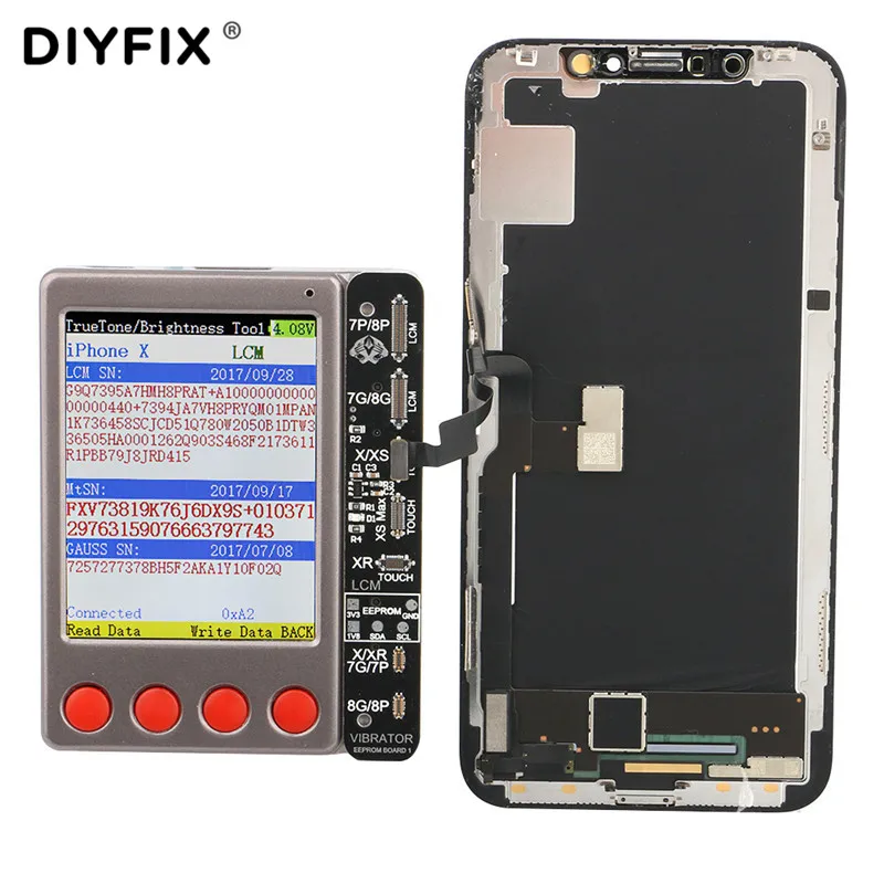 Новый универсальный тестер кабеля для аккумулятора с ЖК экраном iPhone 11Pro Android iWatch