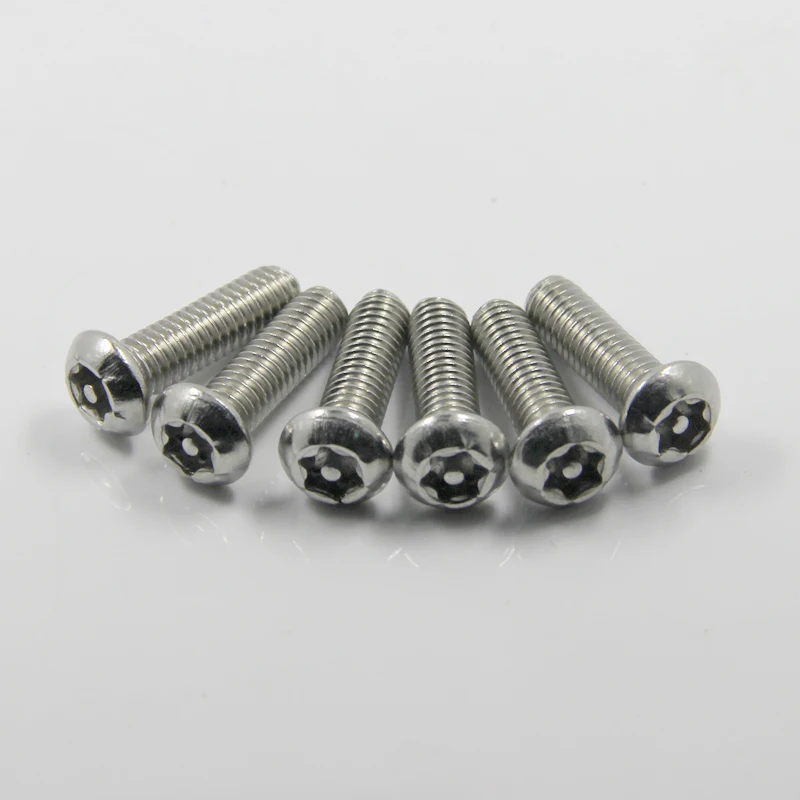 Винт Torx из нержавеющей стали A2 с круглой головкой и стойкой M2 M2.5 M3 M4 SUS304