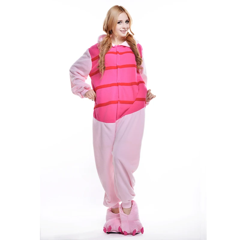 Пижама в стиле унисекс для взрослых комбинезон косплея одежда сна с большими