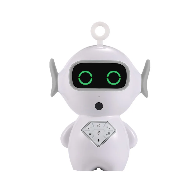 Gray Умный робот с голосовым управлением, обучающая игрушка-робот, подарок, приложение для управления голосовым управлением, Dialogueogue, радиоуправляемый робот для детей, детей - Цвет: Gray