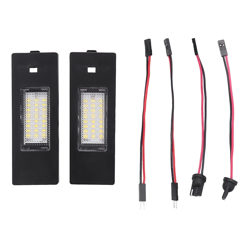 

Автомобильный светодиодный номерной знак без ошибок 24 светодиосветодиодный s багажник лампа для BMW E81 E87 E63 E64 E89 Z4 F20 F21 DXY88