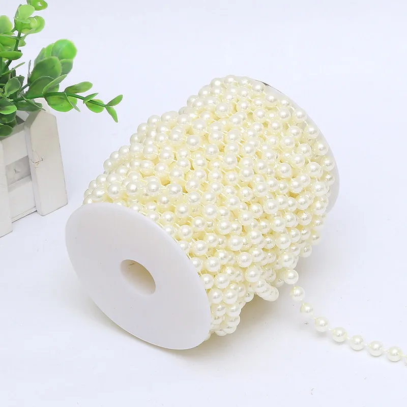 Цепочка из АБС-пластика с имитацией жемчуга многофункциональное свадебное