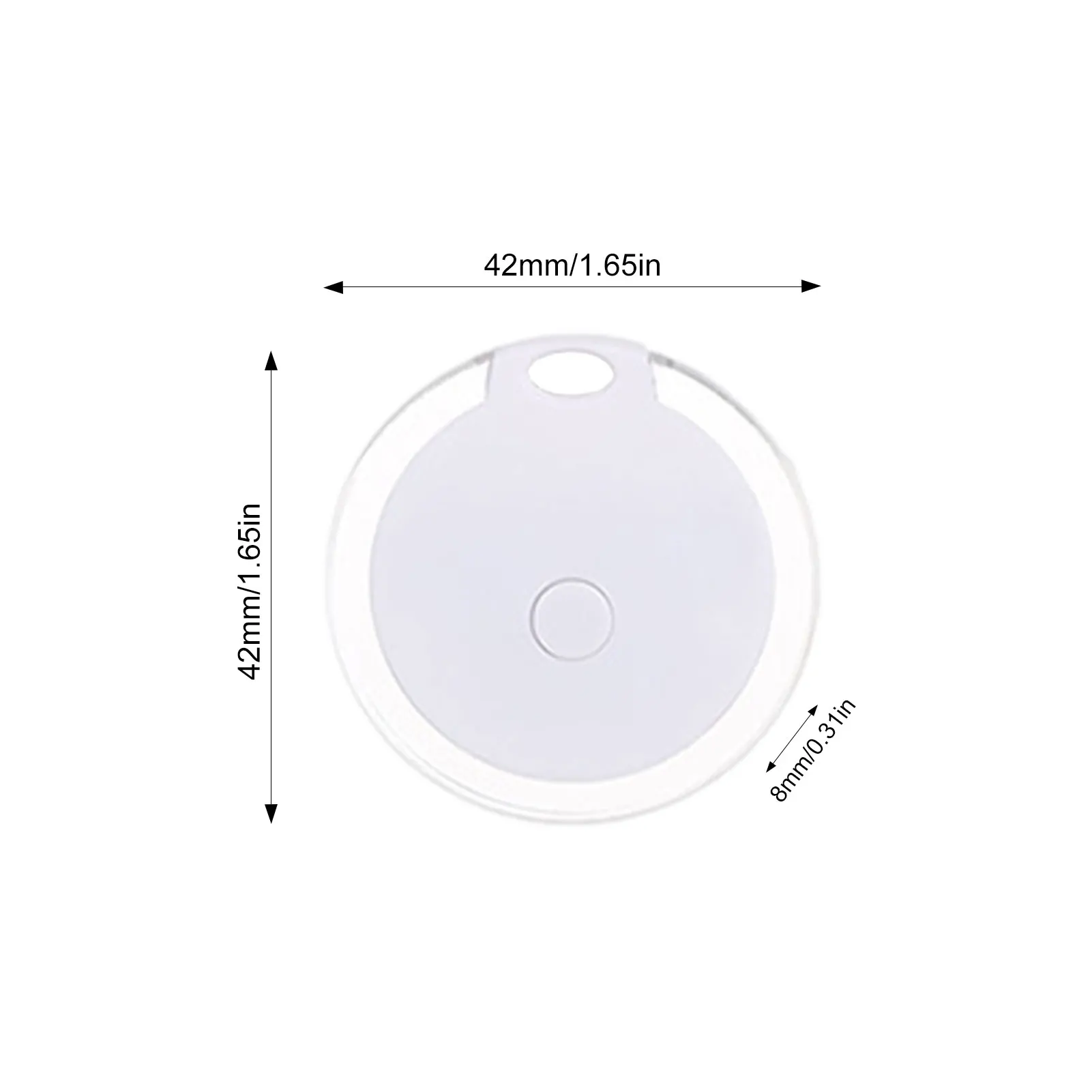 

Mini Smart GPS Tracker Key Finder Locator Wireless Bluetooth Anti Lost Alarm Sensor Device For Kids Pets Cat Motorcycles Luggage