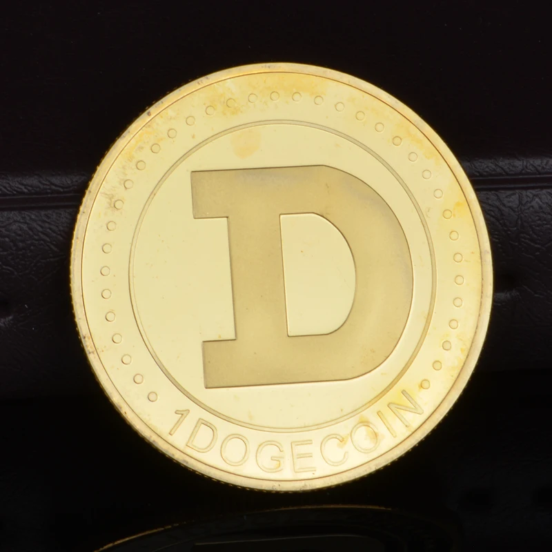 Магазин с фабрики виртуальная монета Dogecoin физическая металлическая