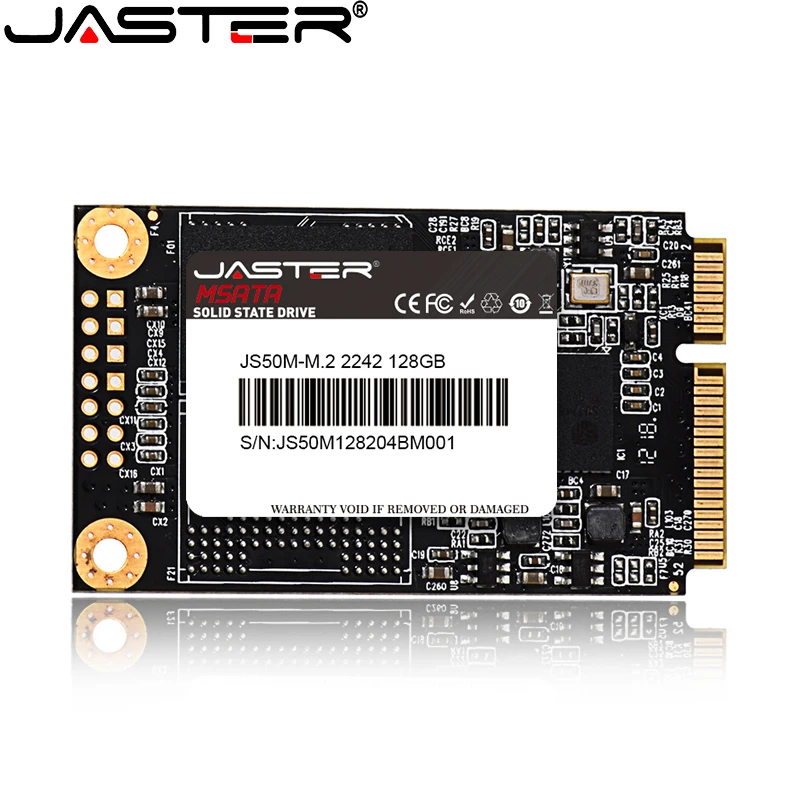 JASTER JS50M SSD mSATA твердотельный диск SATA III ssd 128 Гб 256 ГБ Внутренний жесткий для ноутбука