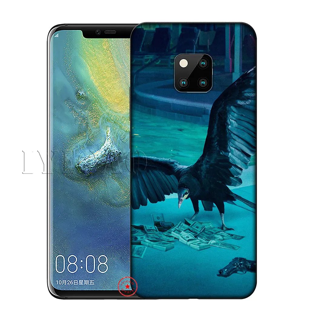 Animal Eagle Silicone Soft Case for Huawei Nova Smart 5 5T 5i 4E 4 3i 3 2i 2 Lite Mate 30 20 10 Pro |