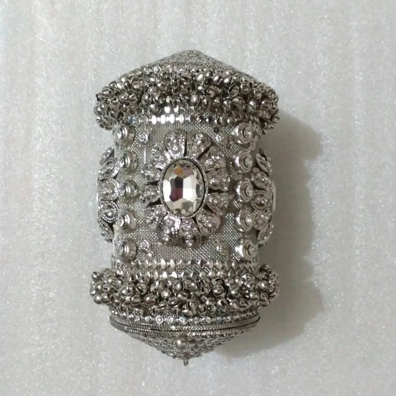 DOYUTIG индийский дизайн женские металлические клатчи ручной работы из бисера