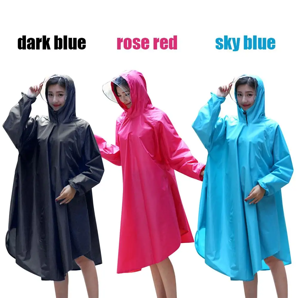 

Cycling Raincoat Mobility Scooter Raincoat Universal Bicycle Raincoat Night Reflective Rain Suits Poncho XXXL NEW for Hooded