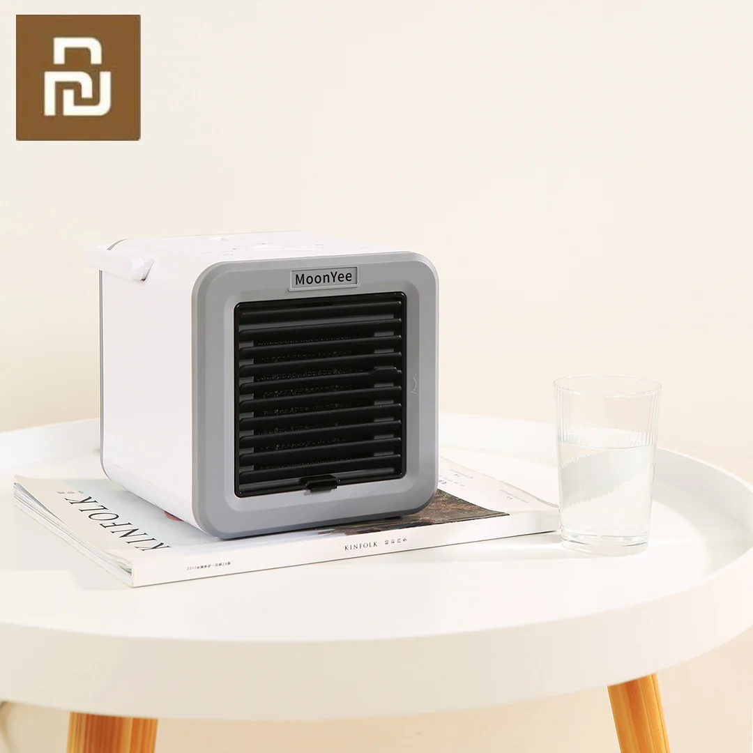 

New Xiaomi MoonYee Heating Cooling Fan Water Cooling Speed Heating Intelligent Constant Temperature Desktop Air Conditioning Fan