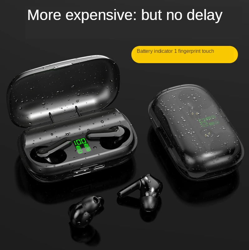 

TWS Wireless Bluetooth Earphones Smart Touch Headphones with Microphone Sports Waterproof Headsets Charging Box for Android