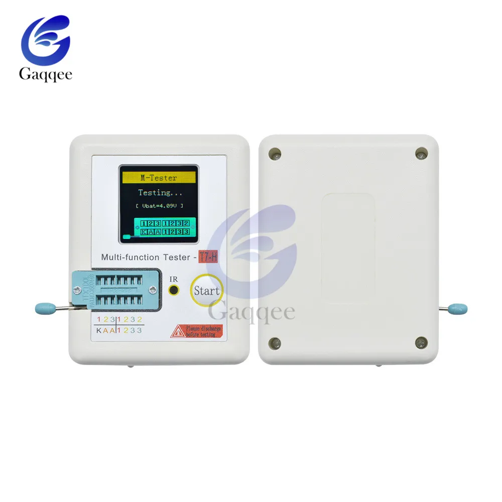 LCR TC1/T7/TC T7 H тестер транзисторов TFT измеритель емкости триодов диодов ESR NPN PNP MOSFET ИК