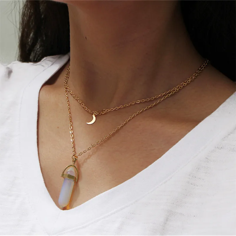 Модные очаровательные ювелирные изделия цепочка с подвеской Кристальный чокер