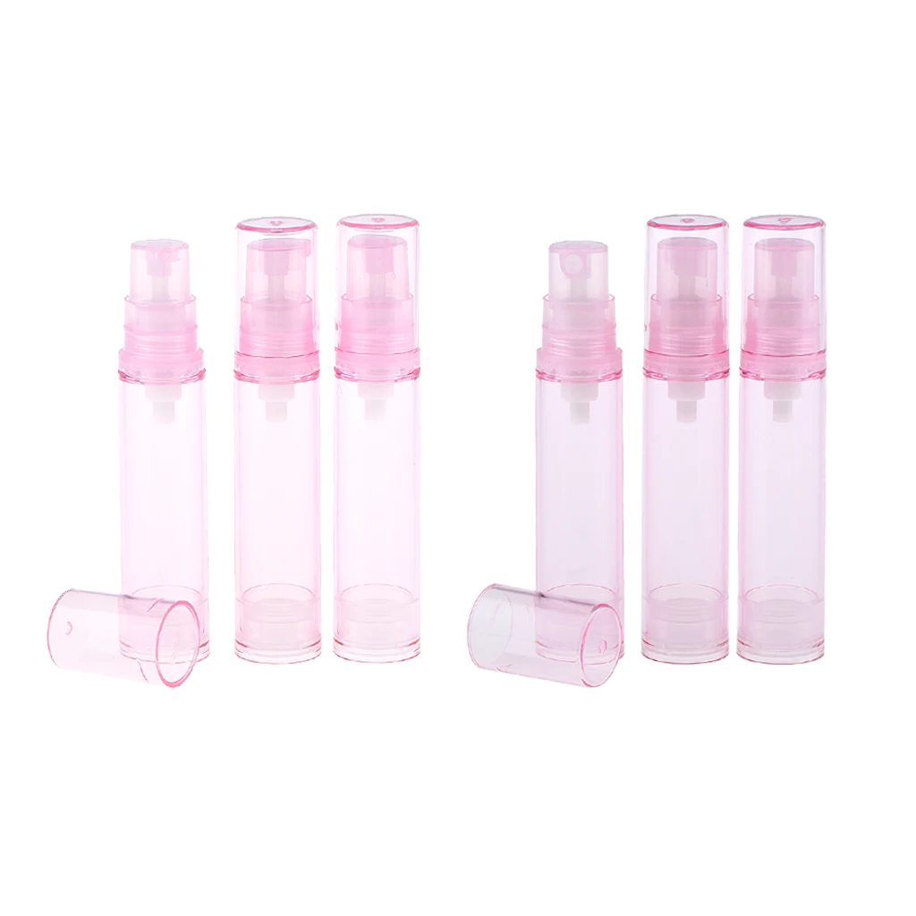 Пустые безвоздушные распылительные бутылки с насосом 6 шт. контейнер для