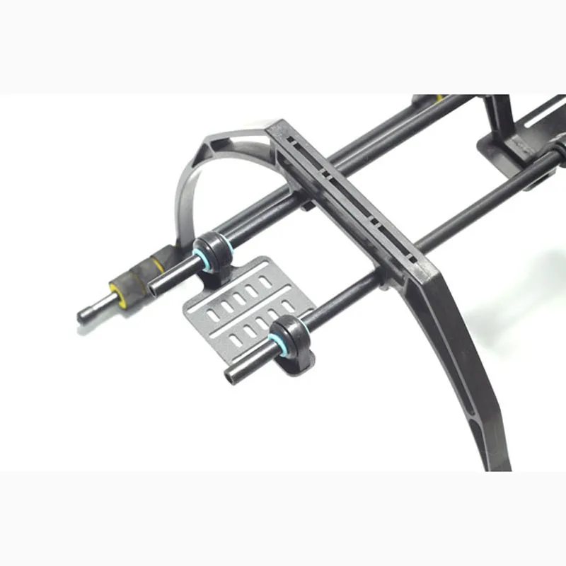 Высокая посадочная Шестерня площадка с карданный батарейный блок адаптер для F450