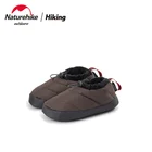 Теплая зимняя обувь Naturehike с низким верхом, плюшевая утепленная повседневная обувь для дома, водонепроницаемая и ветрозащитная теплая обувь для взрослых