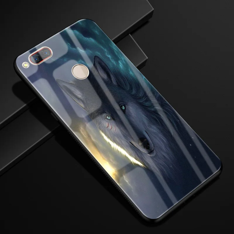 9 For ZTE Z17 mini Case 5.2'' Glass Hard Back Cases For ZTE NUBIA Z17 mini Case Tempered Glass Cover Z17mini Z 17 NX569H NX569j - Цвет: 9