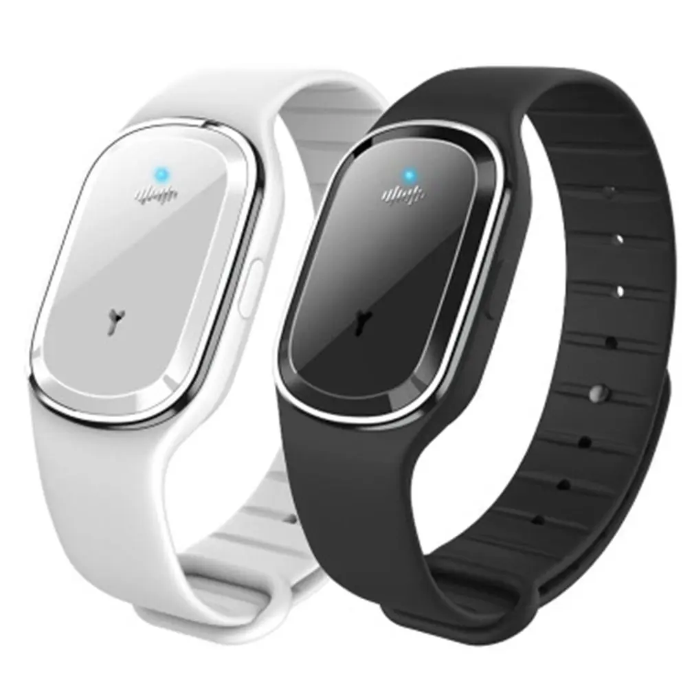 Ультразвуковой репеллент от комаров браслет унисекс анти-комаров артефакт