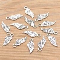 pulchritude 40pcs 720mm 2020 new product photo color wing charms animal pendant jewelry metal alloy for diy jewelry marking