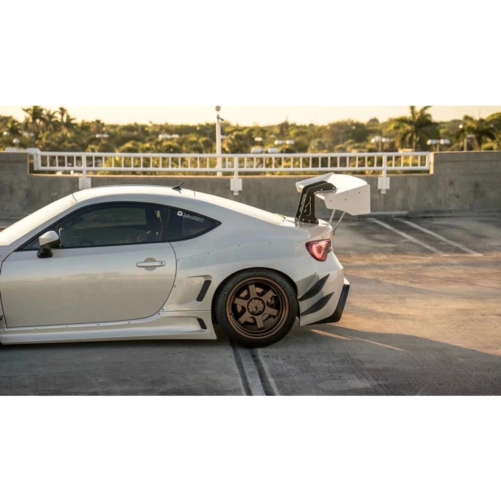 Набор из стекловолокна с широким корпусом для Toyota GT86 Subaru BRZ FT86 FRS передний бампер