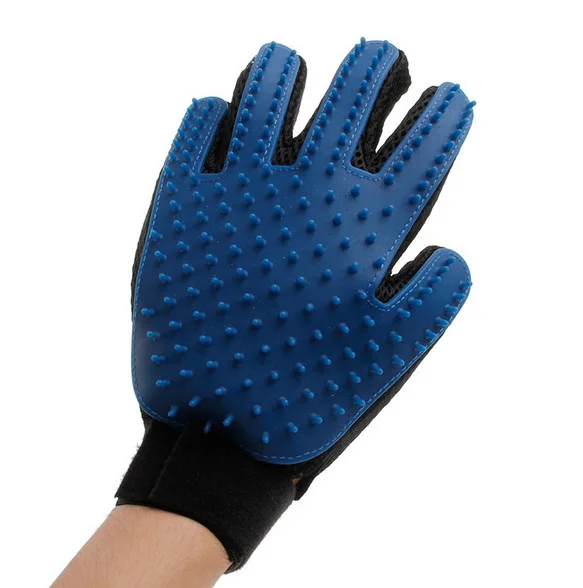 Мягкая силиконовая щетка для домашних животных уход за перчаткой|Расчески собак|