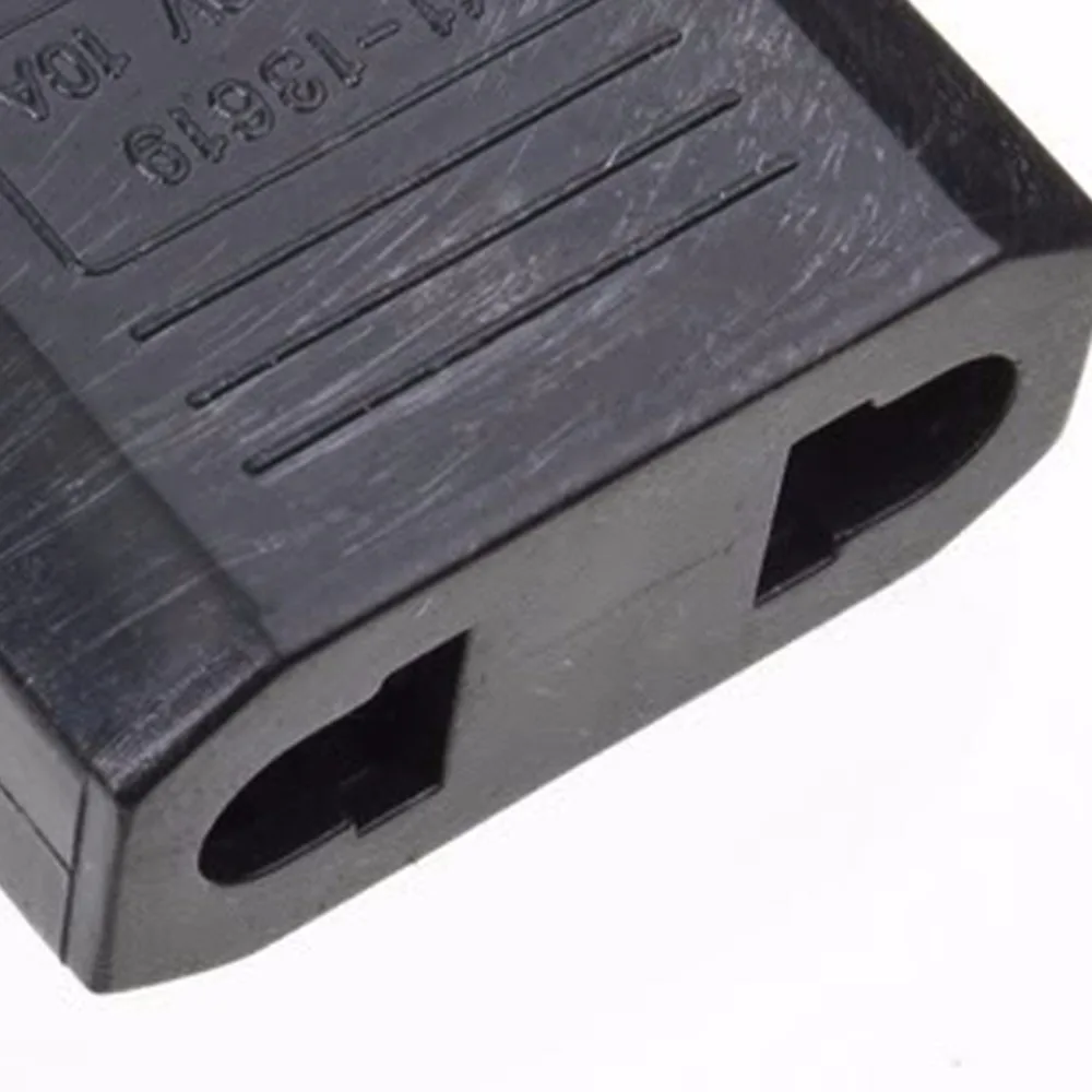 1 шт. Зарядное устройство конвертер адаптер Черный С EU на US AC Мощность зарядное