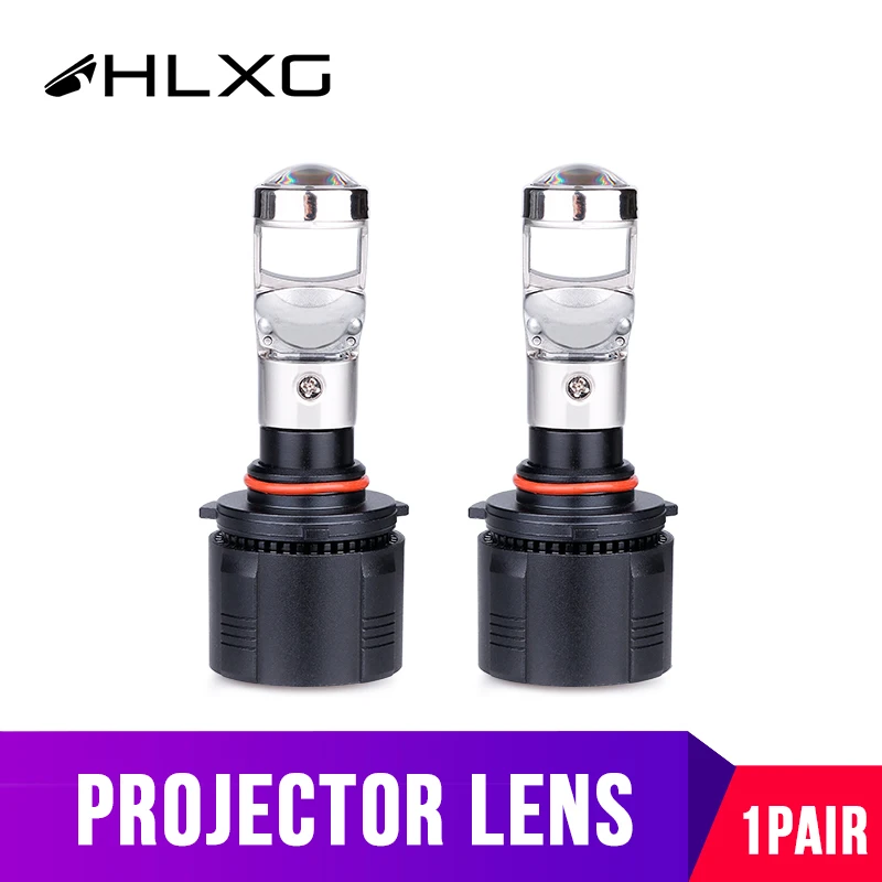 360 градусов объектив проектора Led H4 H7 H11 H8 LED HB3 9005 HB4 9006 Автомобильные фары лампы