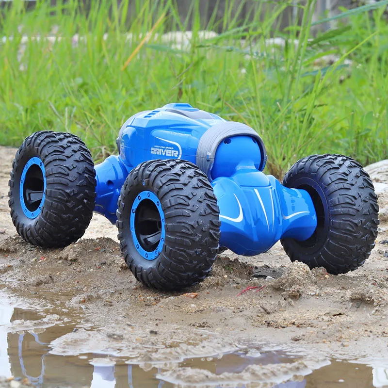 

4WD 2.4GHz RC Climbing Car For Children 1:16 High Speed Radio Remote Control Off Road Buggy Twist Rc Stunt Cars Model Boys Toy
