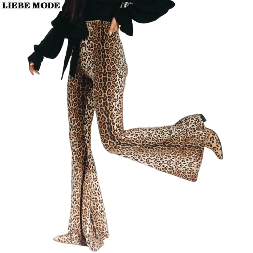 Брюки женские шифоновые с широкими штанинами элегантные свободные штаны