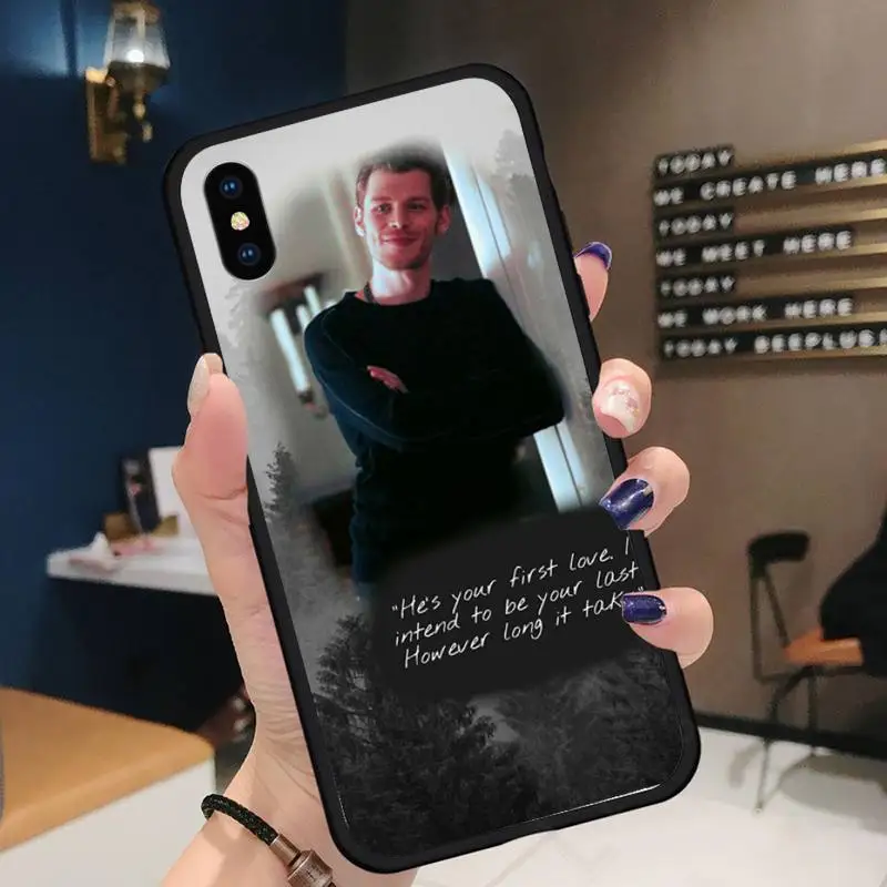 

Klaus Mikaelson Customeruniversal Phone Case for iPhone 11 12 pro XS MAX 8 7 6 6S Plus X 5S SE 2020 XR