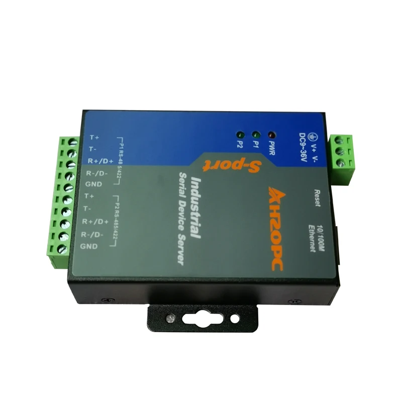Servidor Serial de 2 puertos, grado Industrial 485, 2 v&iacute;as, 485 a Ethernet 485, extensi&oacute;n de red OPC7213C-3