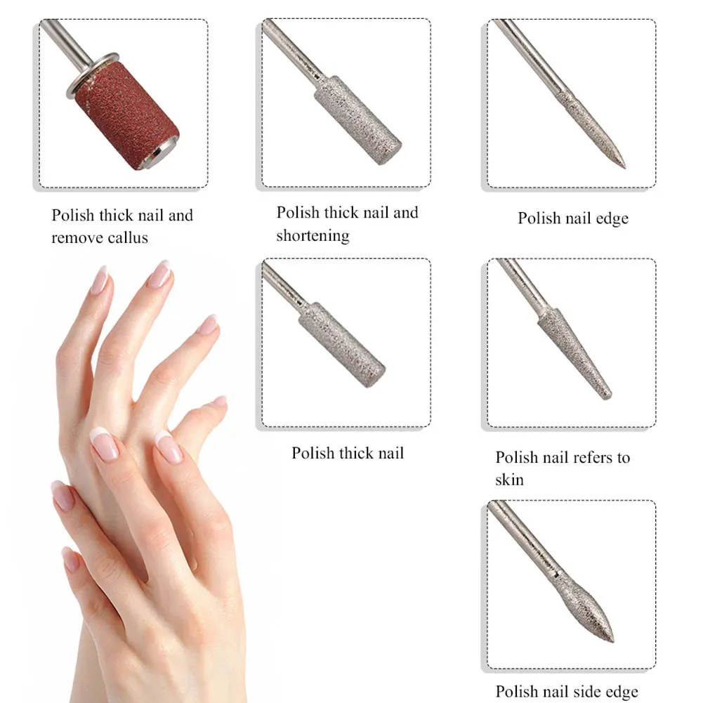 

Portable Rechargeable Electric Nail Drill Machine Nail Drill Tools USB 30000RPM Nail Pedicure Manicure Tool For Acrylic Gel