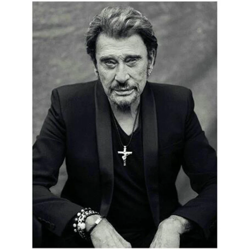 5D DIY Алмазная картина полный квадратный/круглый портрет Джони Hallyday Франция