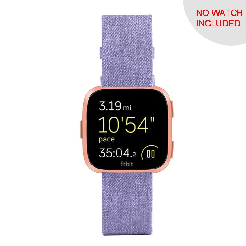 Браслет на запястье ремешок для Fitbit Versa тканый нейлоновый смарт-Браслет для Fitbit Versa ремешок на запястье смарт-Аксессуары